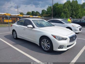  Salvage INFINITI Q50