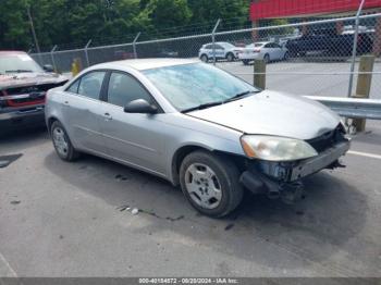  Salvage Pontiac G6