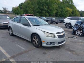  Salvage Chevrolet Cruze