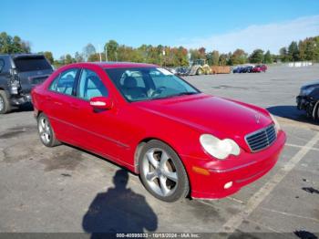  Salvage Mercedes-Benz C-Class