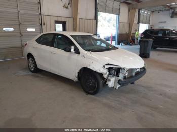  Salvage Toyota Corolla