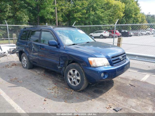  Salvage Toyota Highlander