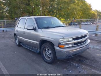  Salvage Chevrolet Tahoe