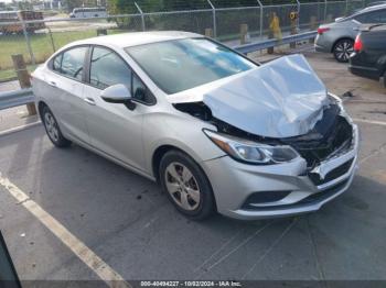  Salvage Chevrolet Cruze