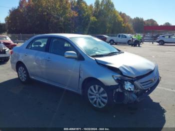  Salvage Toyota Corolla