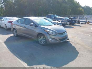  Salvage Hyundai ELANTRA