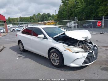  Salvage Toyota Camry