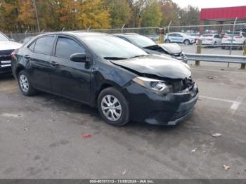  Salvage Toyota Corolla