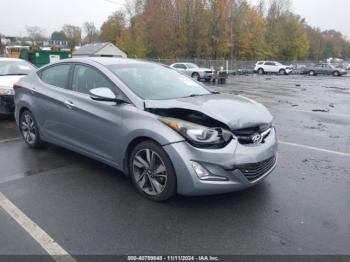  Salvage Hyundai ELANTRA