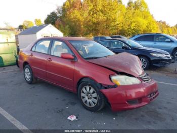  Salvage Toyota Corolla