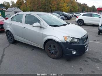  Salvage Chevrolet Sonic