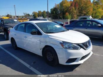  Salvage Nissan Sentra