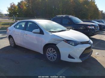  Salvage Toyota Corolla