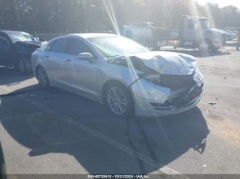  Salvage Lincoln MKZ