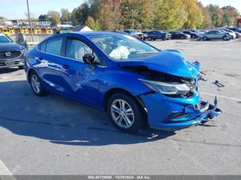  Salvage Chevrolet Cruze