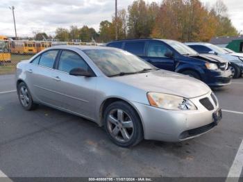  Salvage Pontiac G6