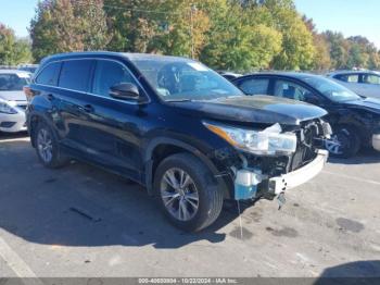  Salvage Toyota Highlander