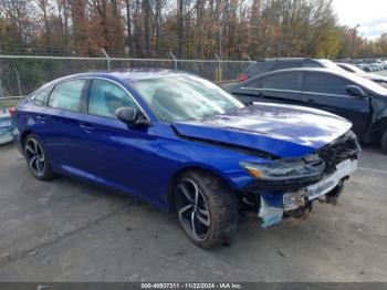  Salvage Honda Accord