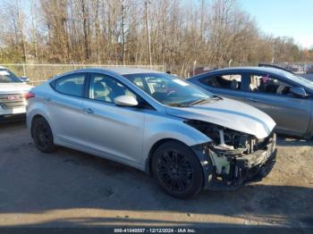  Salvage Hyundai ELANTRA