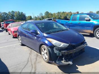  Salvage Hyundai ELANTRA