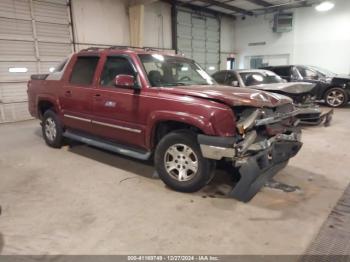  Salvage Chevrolet Avalanche 1500