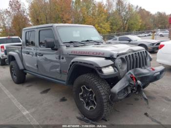  Salvage Jeep Gladiator