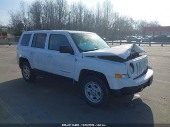  Salvage Jeep Patriot