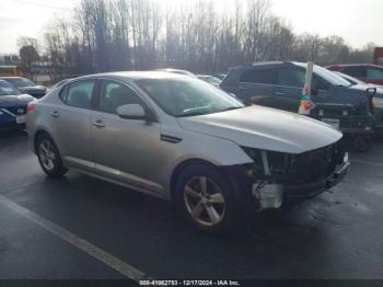  Salvage Kia Optima