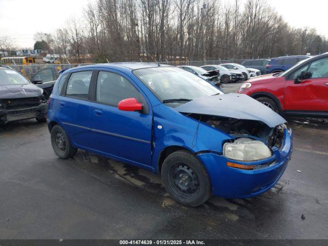  Salvage Chevrolet Aveo