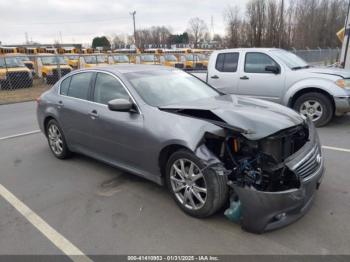  Salvage INFINITI G37x