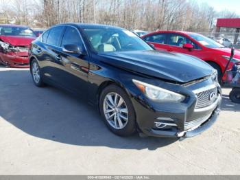  Salvage INFINITI Q50