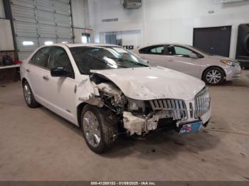  Salvage Lincoln MKZ