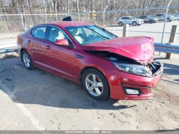  Salvage Kia Optima