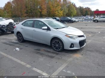  Salvage Toyota Corolla