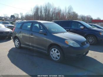  Salvage Toyota Matrix