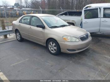  Salvage Toyota Corolla