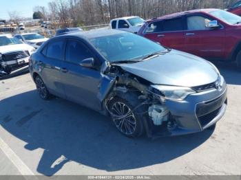  Salvage Toyota Corolla