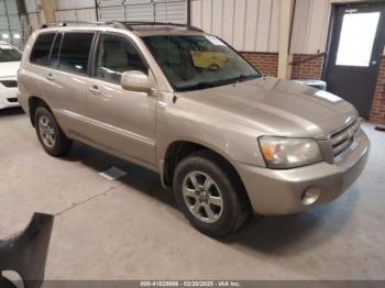  Salvage Toyota Highlander