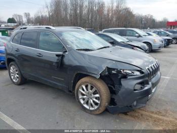  Salvage Jeep Cherokee