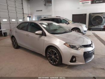  Salvage Toyota Corolla