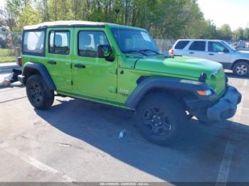  Salvage Jeep Wrangler