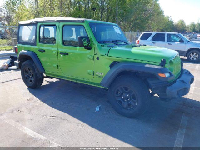  Salvage Jeep Wrangler