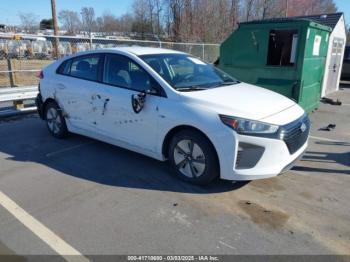  Salvage Hyundai Ioniq