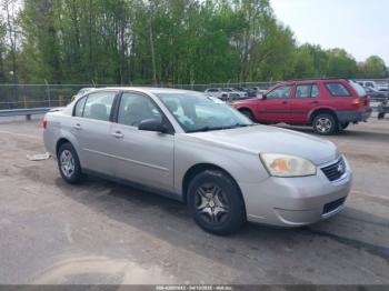  Salvage Chevrolet Malibu