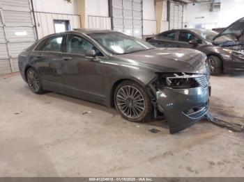  Salvage Lincoln MKZ Hybrid