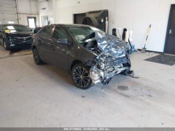 Salvage Toyota Corolla