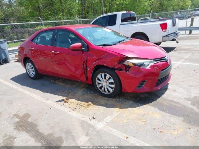  Salvage Toyota Corolla