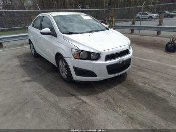  Salvage Chevrolet Sonic