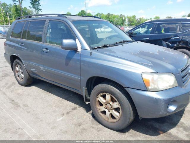  Salvage Toyota Highlander