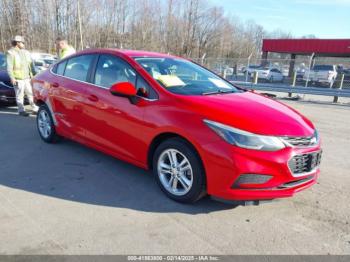  Salvage Chevrolet Cruze
